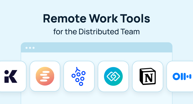 Simple Remote Work Tools for the Distributed Team