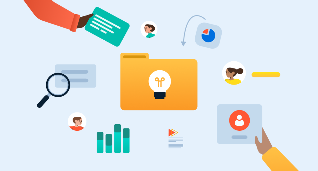 illustration of knowledge management