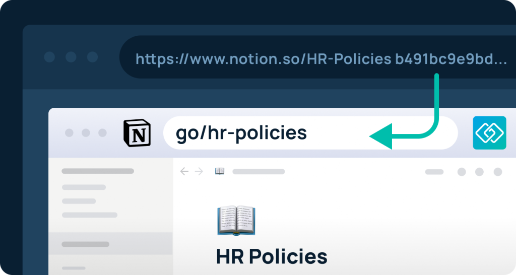 How to use GoLinks and Notion