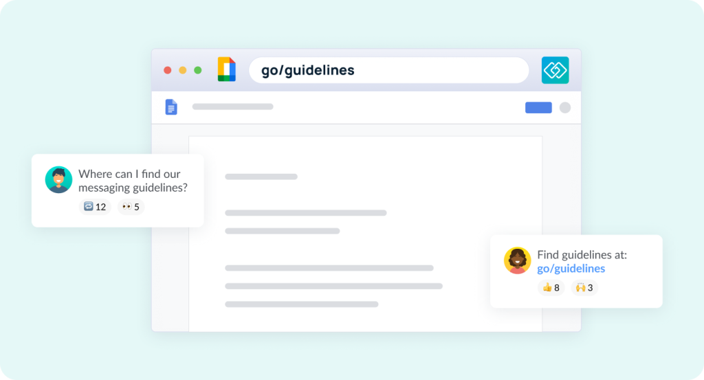 GoLinks for Google Docs 