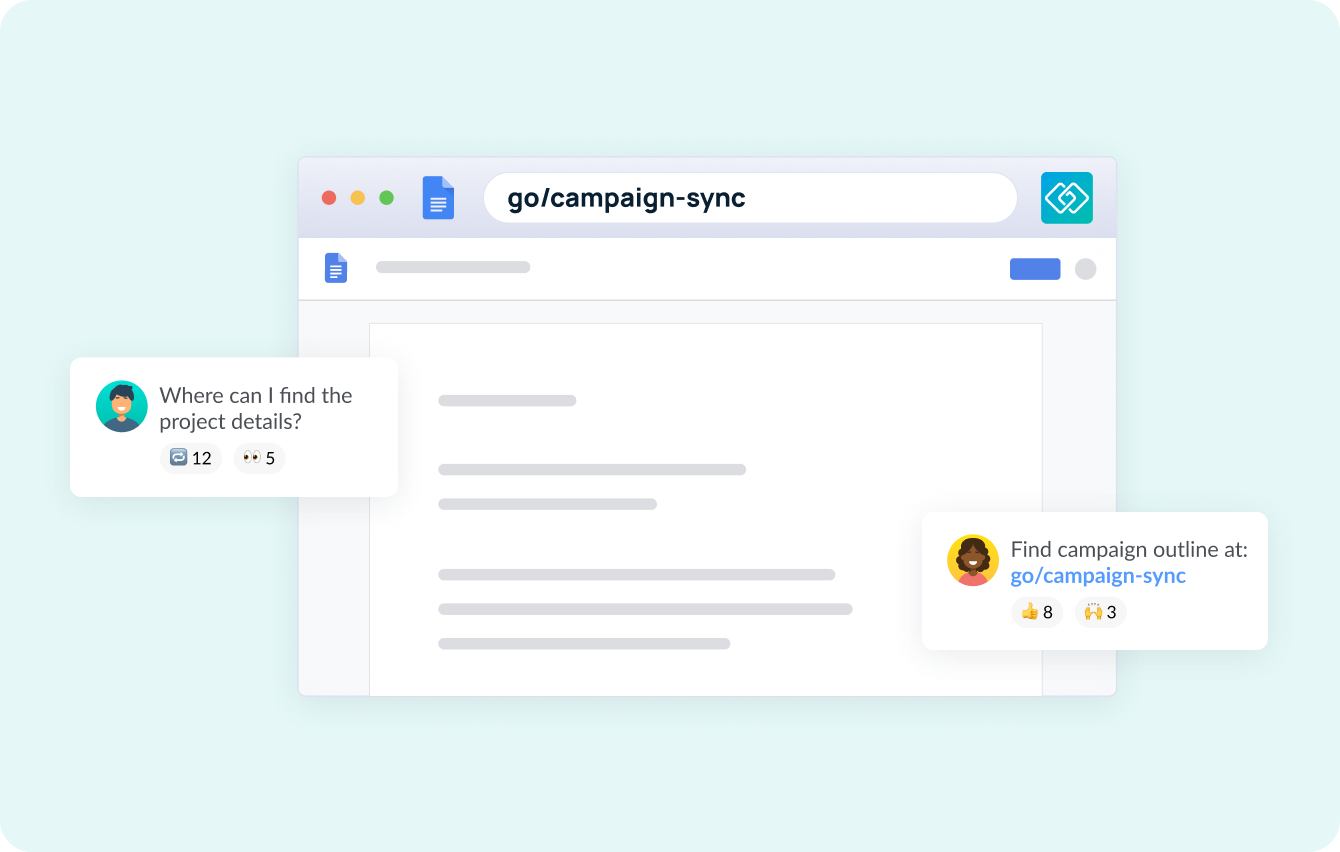 The GoLinks® Blog How to Shorten a Link in Google Docs with GoLinks