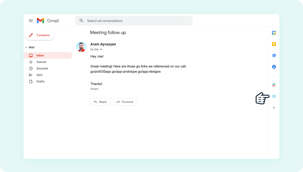 Boost productivity with the GoLinks Gmail Integration 