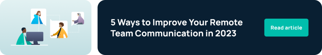 5 ways to improve remote team communication