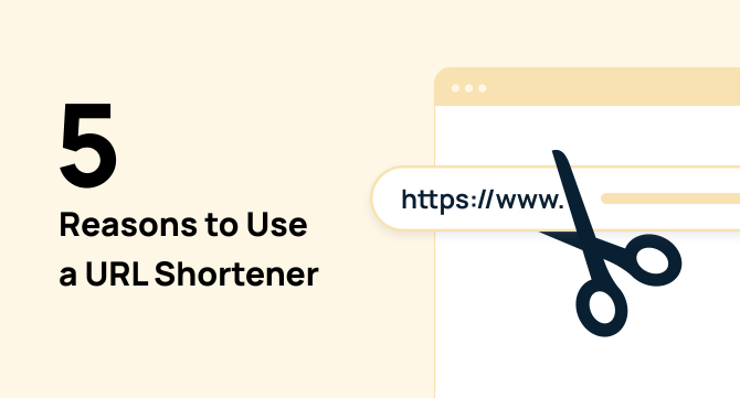 why use a URL shortener?