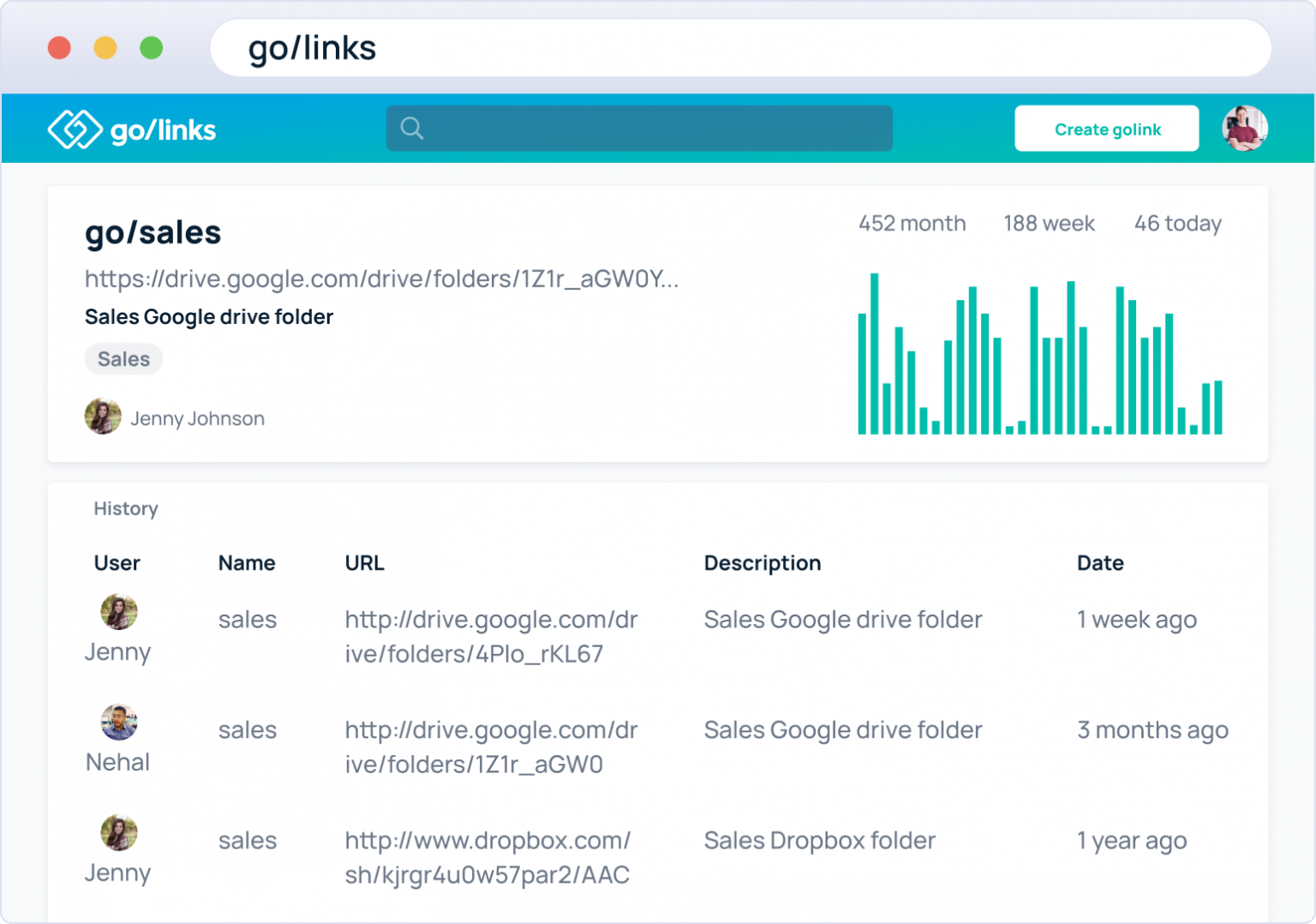 The GoLinks® Help Center View a go link’s edit history